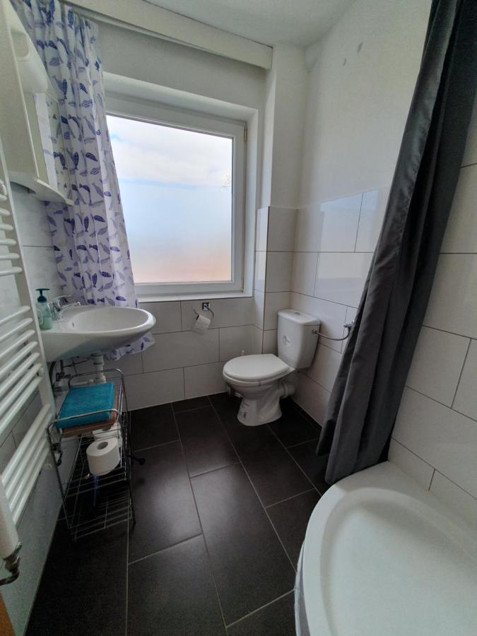 Ferienwohnung Luisa Im Haus Maarten Cuxhaven Esterno foto